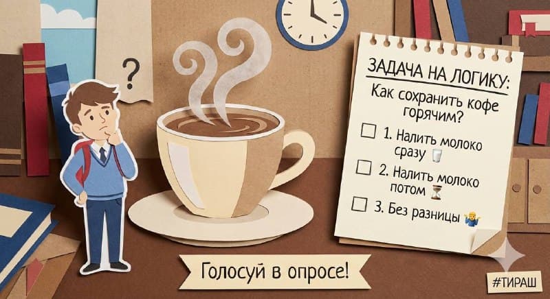 Как не дать кофе остыть: закон охлаждения Ньютона